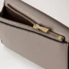 Darley Folded Multi-Card Wallet Cashmere Taupe Small Classic Grain