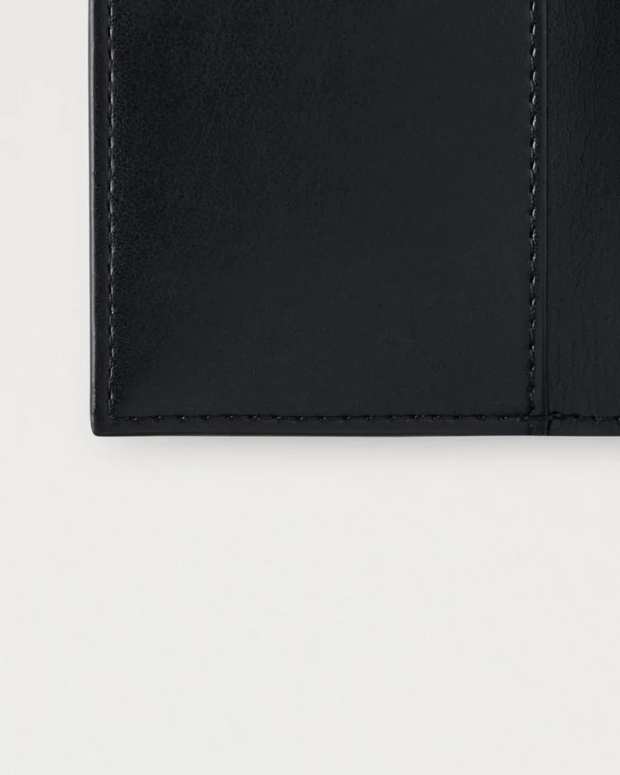 Darley Folded Multi-Card Wallet Deep Aubergine Small Classic Grain