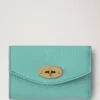 Darley Folded Multi-Card Wallet Marina Blue Small Classic Grain