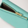 Darley Folded Multi-Card Wallet Marina Blue Small Classic Grain