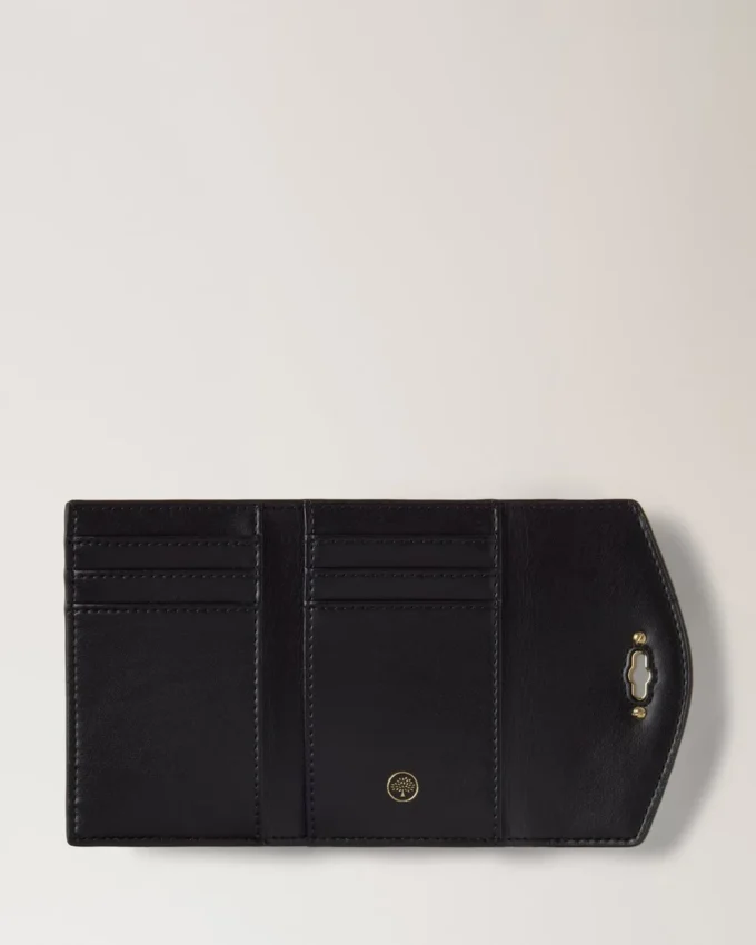 Darley Folded Multi-Card Wallet Somerset Gold Grainy Metallic