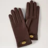 Darley Gloves Ebony Nappa & Cashmere Hats & Gloves