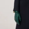 Darley Gloves Mulberry Green Smooth Nappa Darley