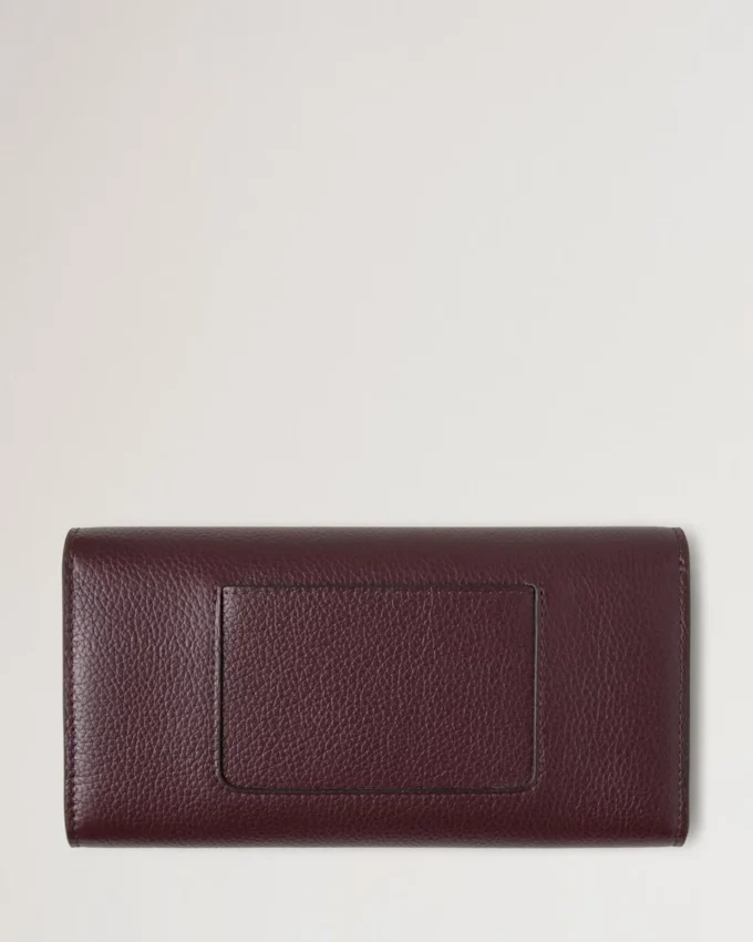 Darley Wallet Black Cherry Small Classic Grain Women