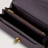 Darley Wallet Deep Aubergine Small Classic Grain