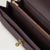 Darley Wallet Ebony Small Classic Grain Women