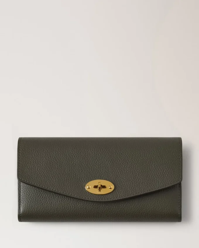Darley Wallet Juniper Green Small Classic Grain