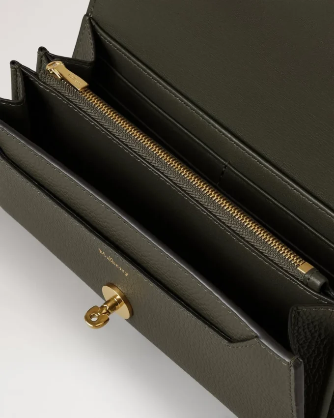 Darley Wallet Juniper Green Small Classic Grain