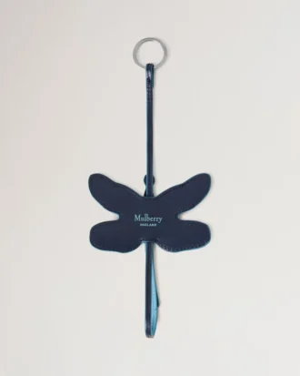 Dragonfly Keyring Night Sky Silky Calf Women