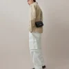East West Antony Black Small Classic Grain Women