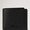 Farringdon 8 Card Wallet Black Small Pebble Grain