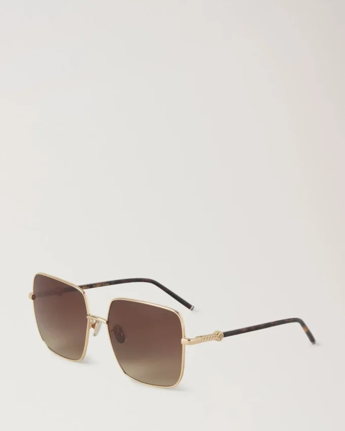 Flora Sunglasses Taupe Brown Bio Acetate & Bio Nylon