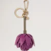 Flower Keyring – Pom Pom Orchid Bloom Mixed Material