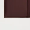 Folded Multi-Card Wallet Black Small Classic Grain