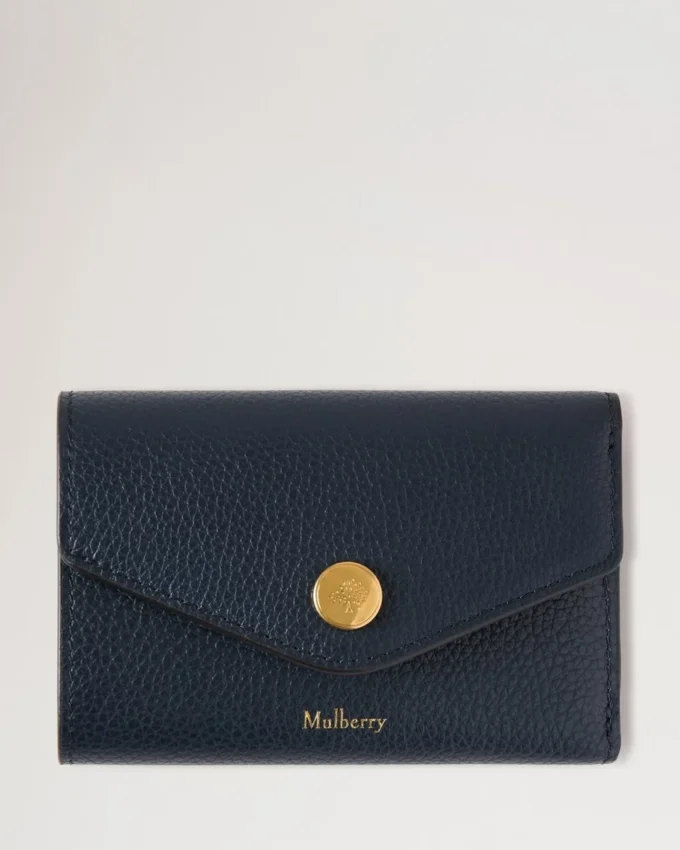 Folded Multi-Card Wallet Night Sky Small Classic Grain
