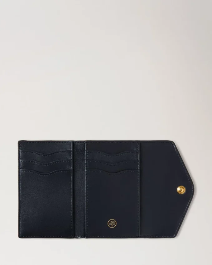 Folded Multi-Card Wallet Night Sky Small Classic Grain