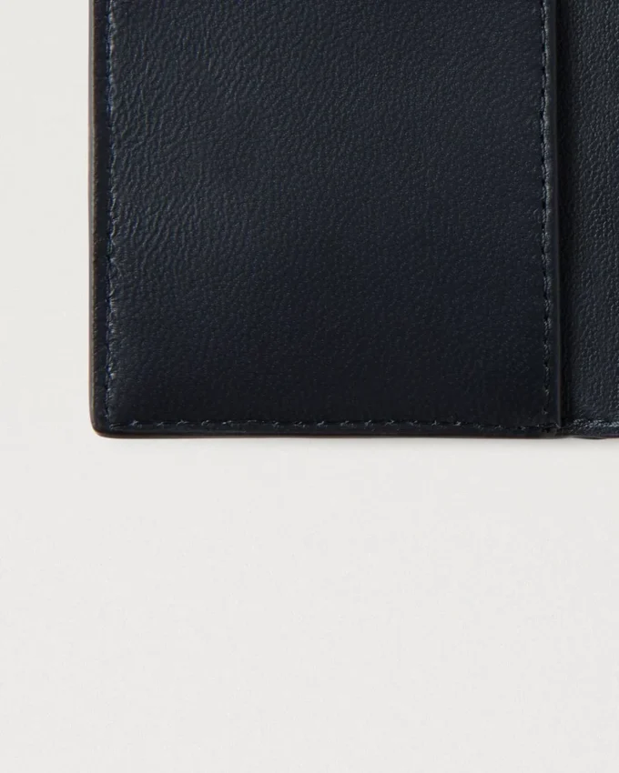 Folded Multi-Card Wallet Night Sky Small Classic Grain