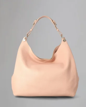 Freya Pre-Loved Rose Petal Goat Printed Calf Pre-Loved Bags