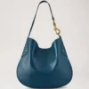 Hackney Shoulder Bag out of the Blue High Shine Leather