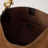 Hackney Shoulder Bag Vintage Oak Suede Women