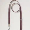 Handheld Dog Leash Dune & Oxblood Small Classic Grain