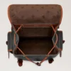 Heritage Backpack Black & Cognac Bioveg Scotchgrain