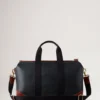 Heritage Day Clipper Black & Cognac Printed Bioveg Scotchgrain & Flat Calf