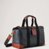Heritage Day Clipper Black & Cognac Printed Bioveg Scotchgrain & Flat Calf