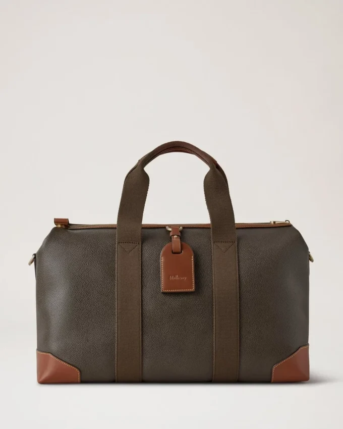 Heritage Day Clipper Mole & Cognac Printed Bioveg Scotchgrain & Flat Calf