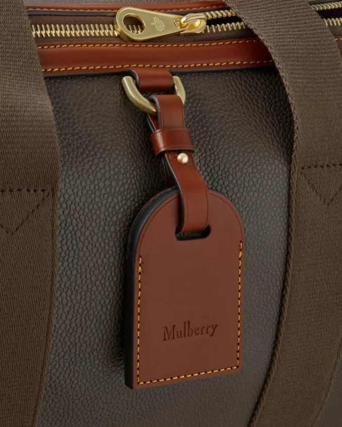 Heritage Day Clipper Mole & Cognac Printed Bioveg Scotchgrain & Flat Calf