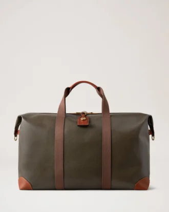 Heritage Large Clipper Mole & Cognac Printed Bioveg Scotchgrain & Flat Calf