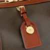 Heritage Large Clipper Mole & Cognac Printed Bioveg Scotchgrain & Flat Calf