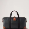 Heritage Medium Clipper Black & Cognac Printed Bioveg Scotchgrain & Flat Calf