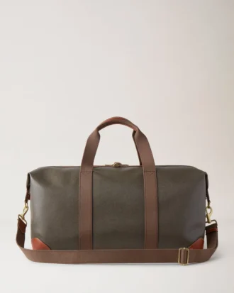 Heritage Medium Clipper Mole & Cognac Printed Bioveg Scotchgrain & Flat Calf