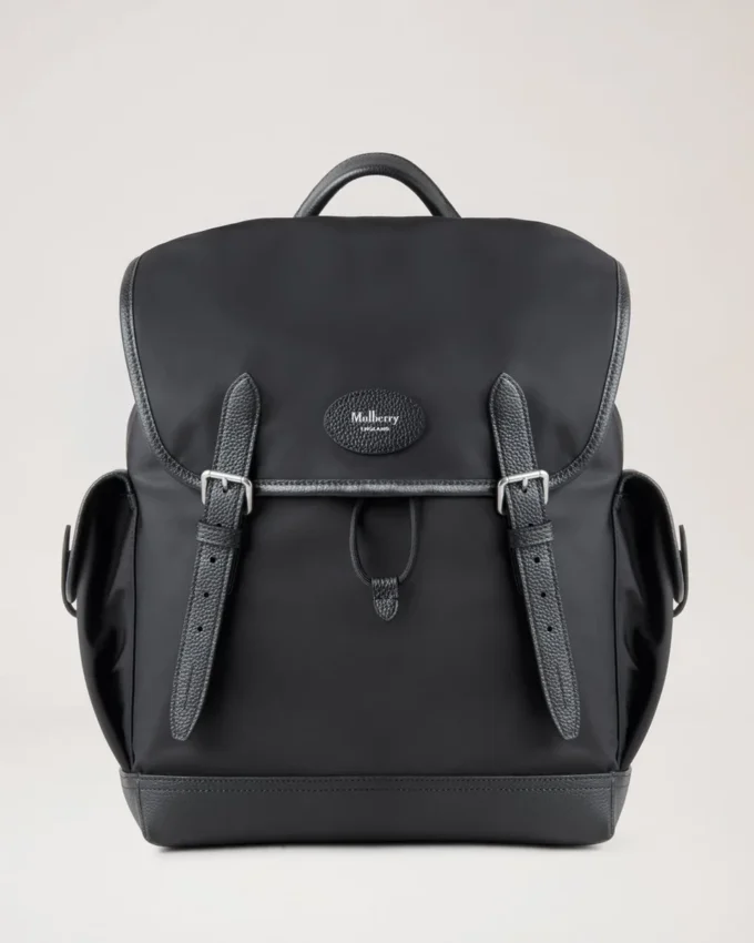 Heritage Nylon Backpack Black Nylon Women