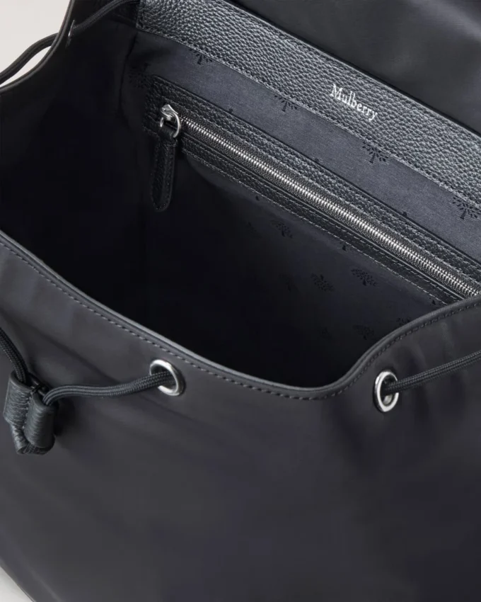 Heritage Nylon Backpack Black Nylon Women