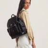Heritage Nylon Backpack Black Nylon Women