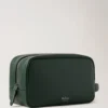 Heritage Wash Case Mulberry Green Small Classic Grain
