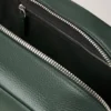 Heritage Wash Case Mulberry Green Small Classic Grain