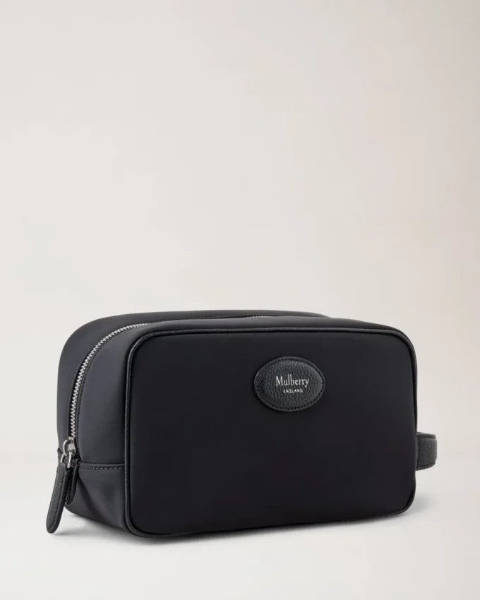 Heritage Wash Case – Nylon Black Nylon Women