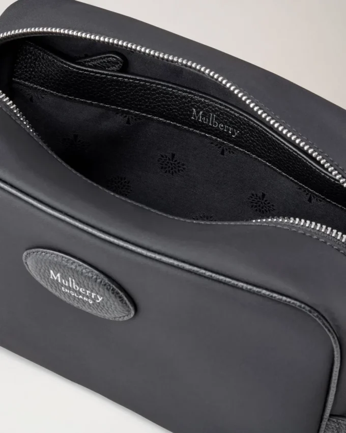 Heritage Wash Case – Nylon Black Nylon Women