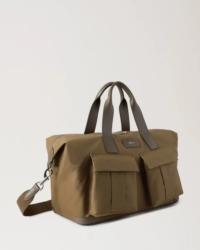 Heritage Waxed Day Clipper Dark Moss Waxed Cotton