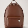 Heritage Zipped Backpack Oak Two-Tone Small Classic Grain