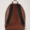 Heritage Zipped Backpack Oak Two-Tone Small Classic Grain