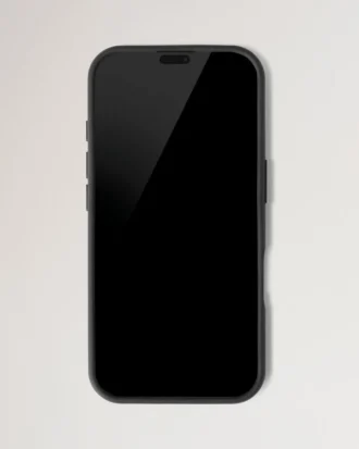 Iphone 16 Case Black Small Classic Grain Women