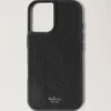 Iphone 16 Case Black Small Classic Grain Women