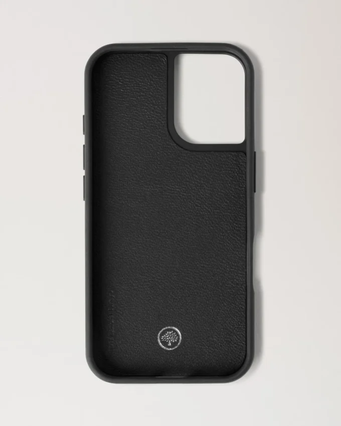 Iphone 16 Case Black Small Classic Grain Women