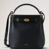 Islington Bucket Black Small Classic Grain Women