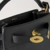 Islington Bucket Black Small Classic Grain Women