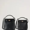 Islington Bucket Black Small Classic Grain Women